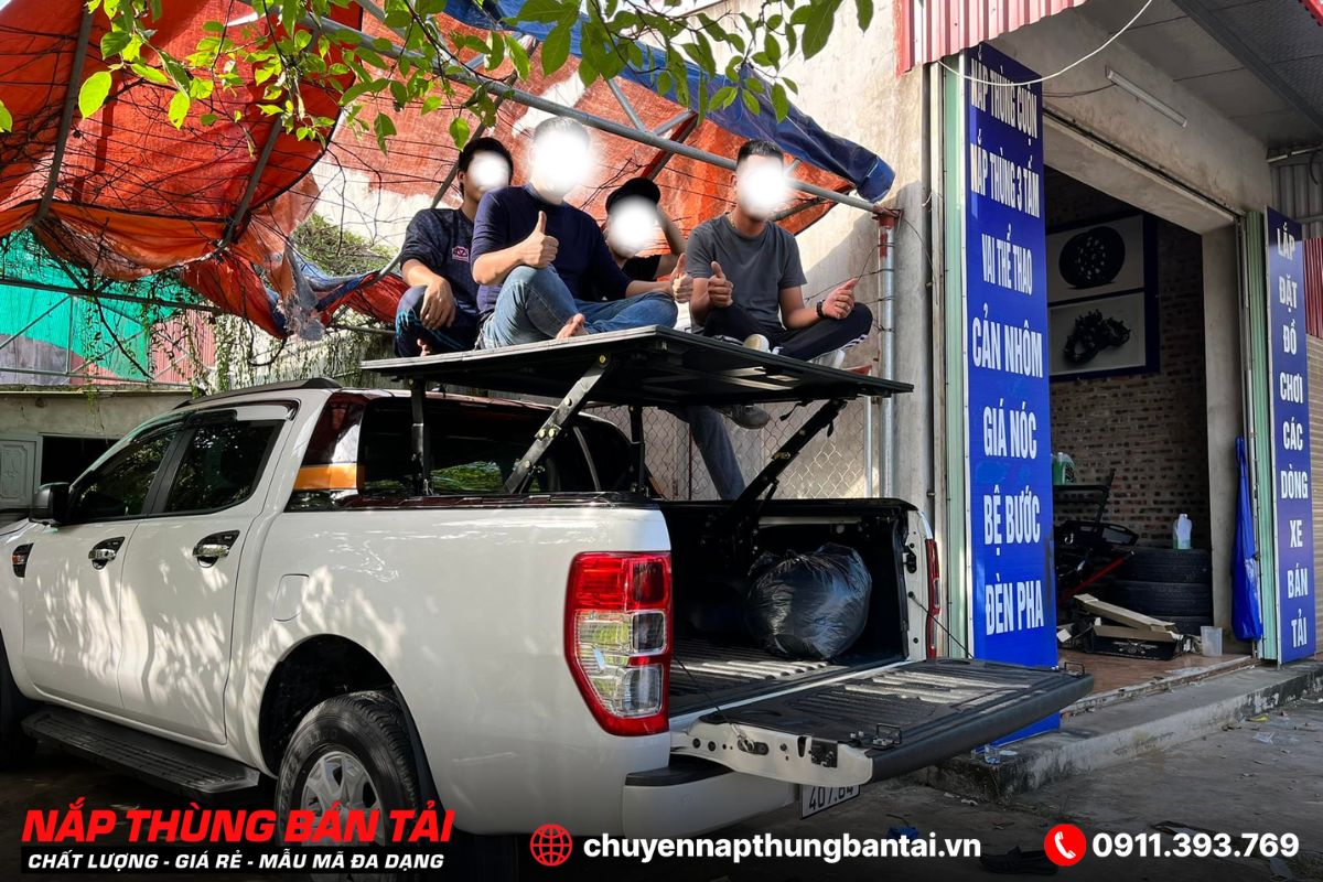 Thông tin sản phẩm Nắp Thùng Topflip Ford Ranger Wildtrak 2023