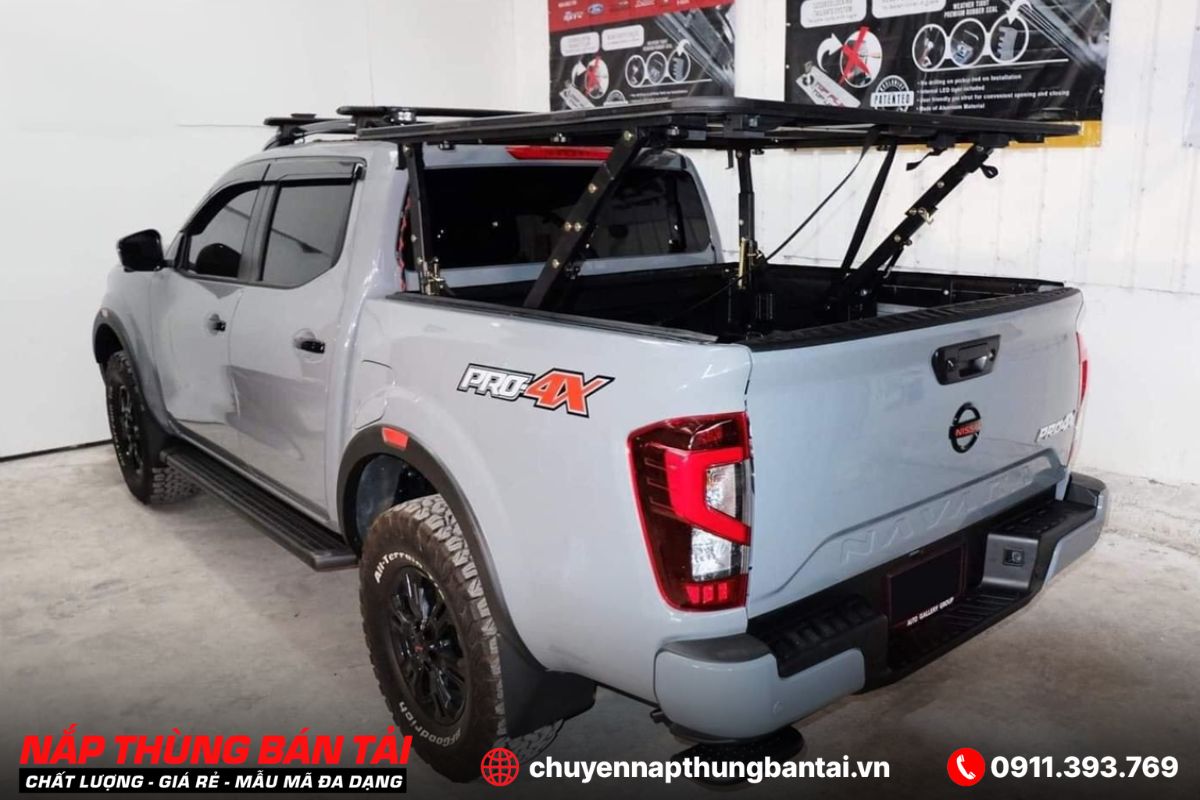 NẮP THÙNG TOPFLIP NISSAN NAVARA