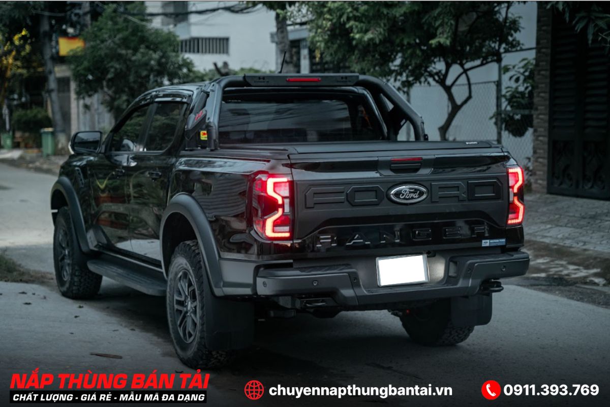 ỐP BỬNG SAU CHỮ FORD CHO FORD RANGER 2023