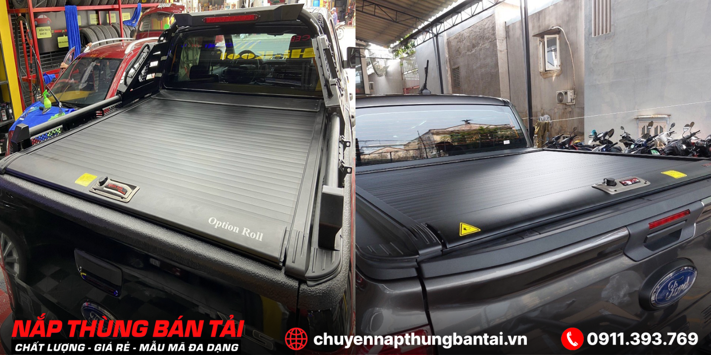 Nắp Thùng Cuộn Cơ Option Roll Ford Ranger Xls 2023