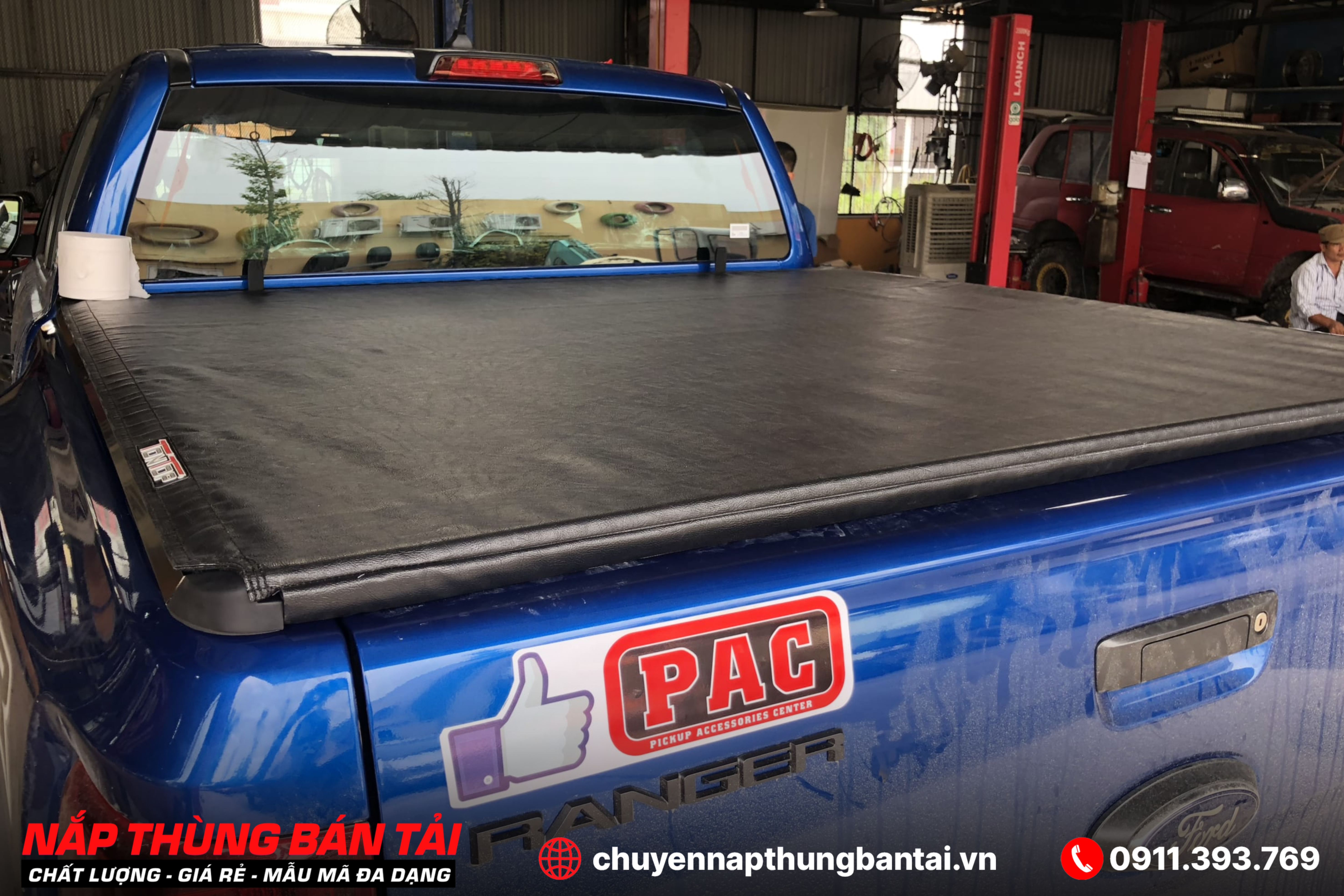 Nắp Thùng Cuộn Mềm Ford Ranger Xls 2023