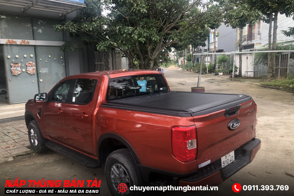 Nắp Thùng Cuộn Điện Anpha Ford Ranger Xlt 2023