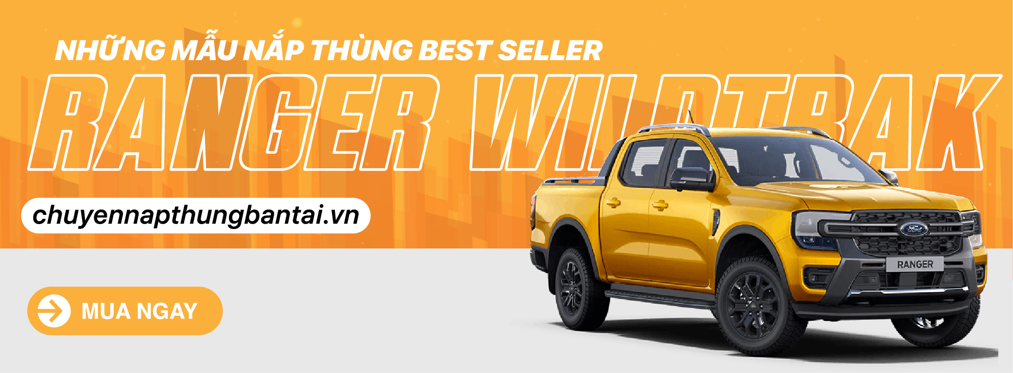 Banner nắp thùng cho ranger wildtrak