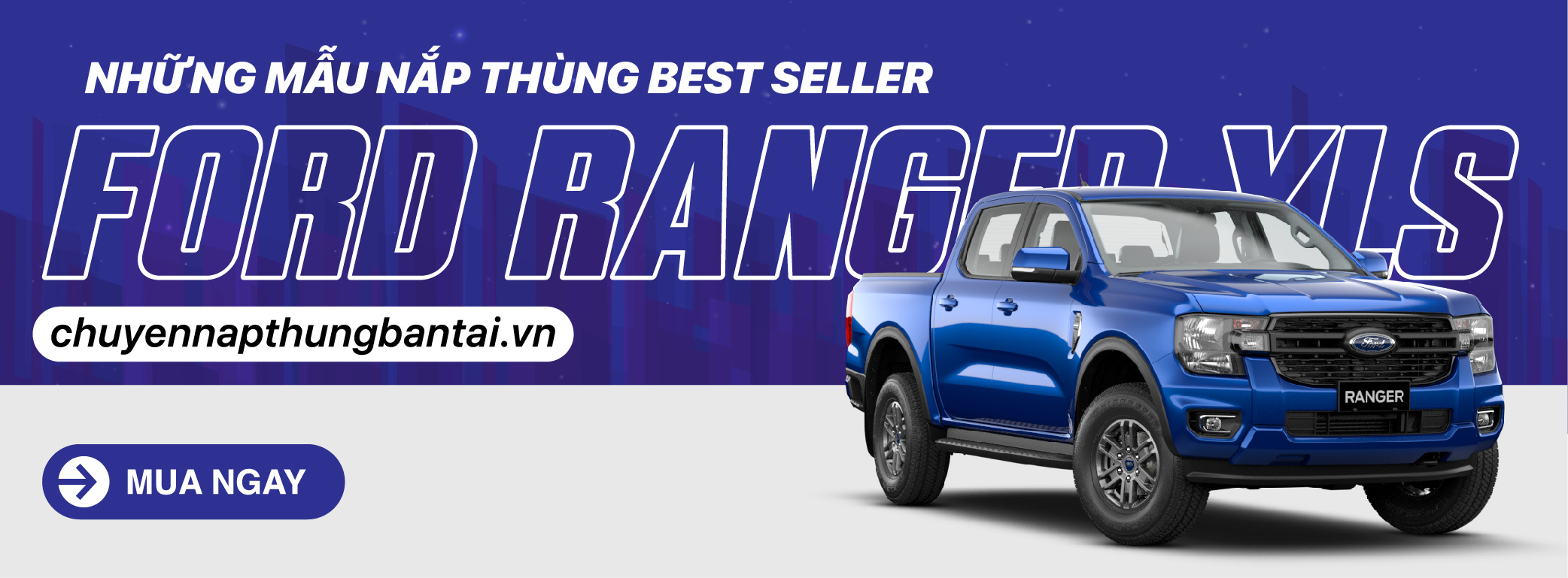 Banner nắp thùng cho ranger xls