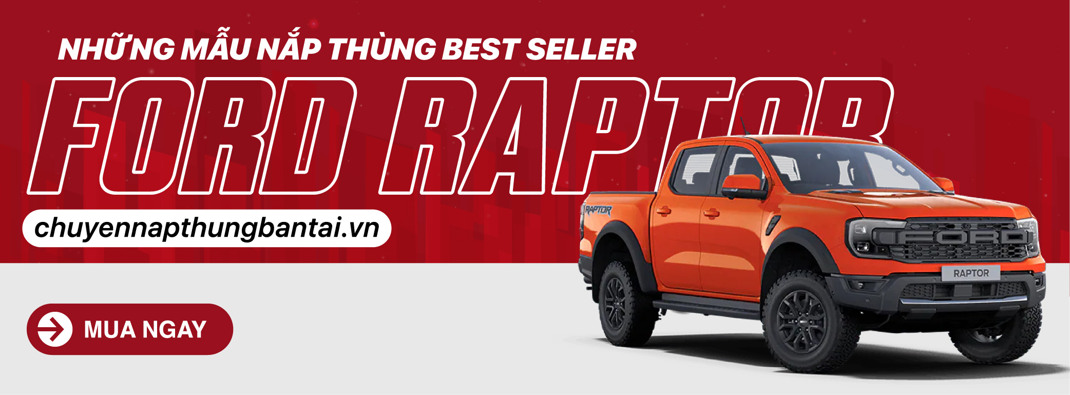 Banner nắp thùng cho ranger raptor