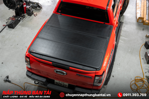Nắp Thùng 3 Tấm Ford Ranger Raptor 2023