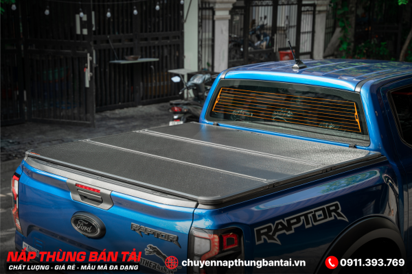 Nắp Thùng 3 Tấm Ford Ranger Raptor 2023