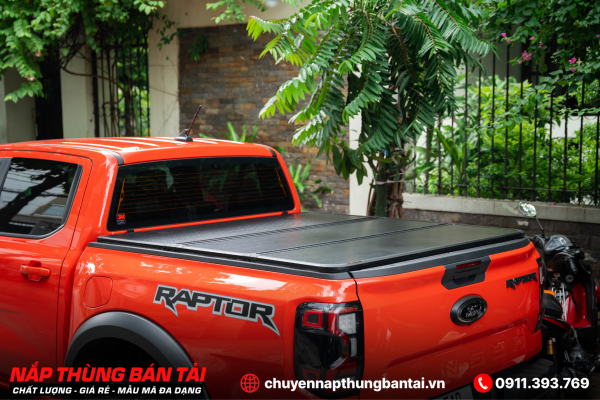 Nắp Thùng 3 Tấm Ford Ranger Raptor 2023