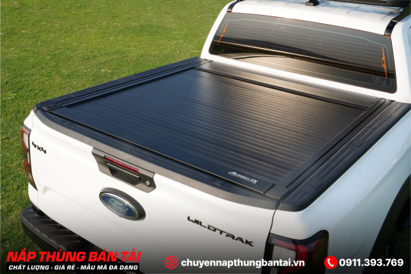 NẮP THÙNG CUỘN ĐIỆN AEROKLAS THÁI LAN FORD RANGER WILDTRAK 2023