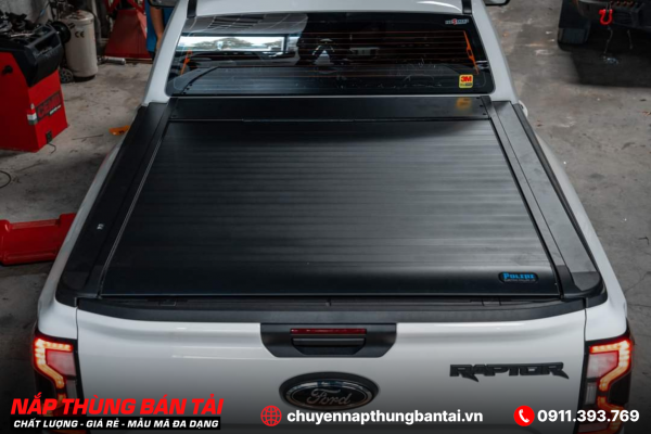 Nắp Thùng Cuộn Điện Polini Ford Ranger Raptor 2023