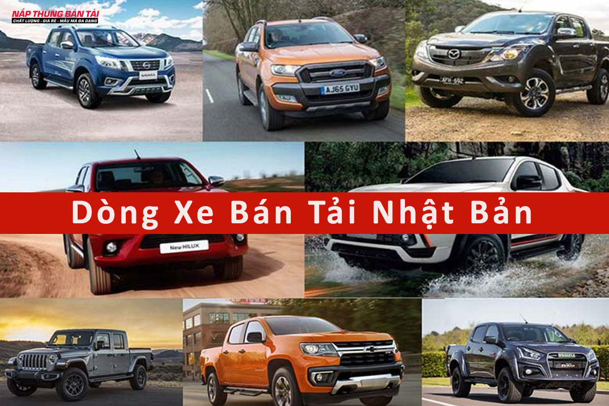 Dòng Xe Bán Tải Nhật Bản