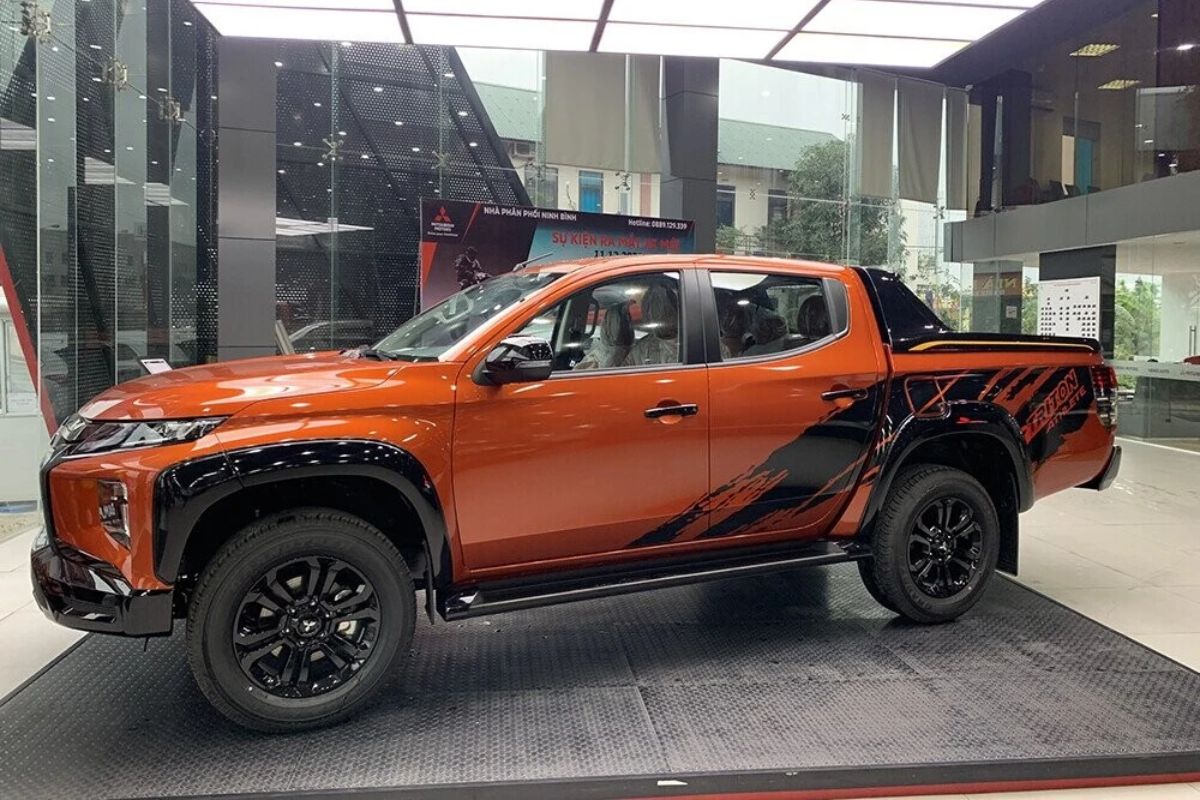 Gía xe các mẫu xe bán tải Mitsubishi Triton